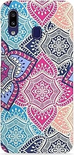 Ethnic Floral Seamless Silicone Printed mobile case compatible with Vivo Y11