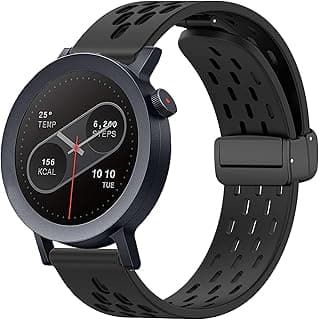 22 mm Strap for CMF by Nothing Watch Pro 2 Smartwatch 1.32 inches, Soft Breathable Silicone Dual Magnetic Adjustable Bracelets Compatible with CMF Watch Pro/CMF Watch Pro 2