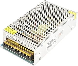 مزود طاقة 12 فولت 240 واط، محول جهد كهربائي من AC110/220 فولت الى DC12 فولت 20 امبير لشريط LED، طابعة ثلاثية الابعاد، لابتوب، شاشات LCD TFT، وكاميرات المراقبة
