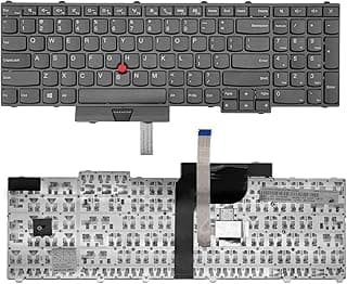 كيبورد لابتوب متوافق مع لينوفو ThinkPad P50 P51 P70 P71، بدون إضاءة خلفية، توزيع أمريكي