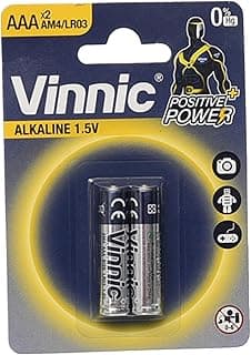 alkaline AAA battery 2 pack model AM4 LR03