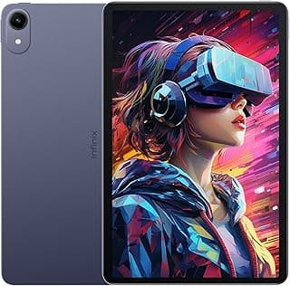 تابلت Infinix XPAD 30E (X1102B) أزرق عميق، 120Hz، رام: 4+4، ذاكرة: 128 جيجابايت، معالج Media Tek G80، كاميرا 8MP+5MP، بطارية 7200 مللي امبير مع شحن سريع 10W، منفذ Type-C، اندرويد 15، بلوتوث 5.2، شريحة نانو واحدة + كارت ميموري، ضمان 12 شهر.