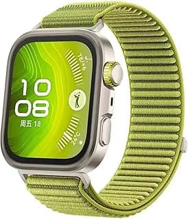 Fekra Sports Nylon Braided Loop Strap for Huawei Fit 4 Pro/Fit 4 | 3 Official Comfortable Bracelet For Huawei Watch Fit3 / Fit4 / Fit4 Pro Strap Bracelet