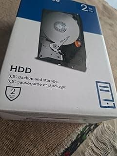 قرص صلب صلب اصلي 2 تيرابايت داخلي 3.5 بوصة 6 جيجابايت/اس ساتا - ازرق
