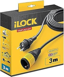 مشترك كهرباء iLock - 16 أمبير - 250 فولت - 3 متر