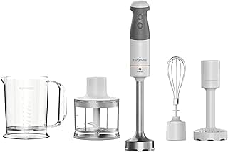 Kenwood HBM40.306WH Triblade XL Hand Blender, 850 Watt - White