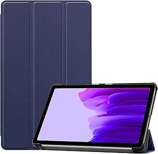 NW Guteck Case Compatible With Samsung Tab A7 Lite T220/225, Multi-Angle Viewing -Convenient Magnetic Stand & with Auto Wake/Sleep case cover fits A7 Lite T220/225 2021 (Navy Blue)
