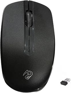 ماوس لاسلكي Rizyue R11 بتردد 2.4G وبلوتوث مزدوج، 1600 DPI، خفيف الوزن 40 جرام مع بطارية AA