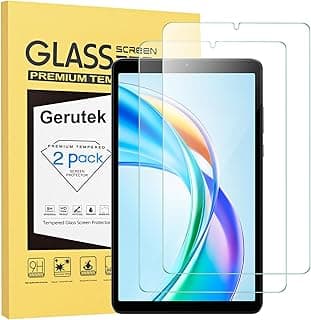 Gerutek Honor Pad X7 8.7 Inch 2025 Tempered Glass Screen Protector for Honor Pad X7 [0.33 Ultra Transparent] [Anti-Scratch] [Bubble Free] [9H]