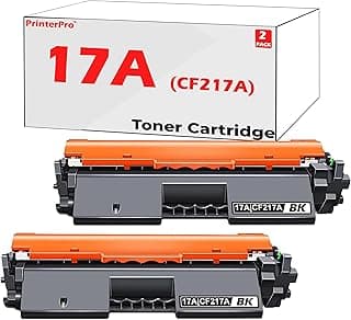 عبوة 2 قطعة حبر طابعة UltraTech متوافق مع HP 17A (CF217A) - لطابعات اتش بي Laserjet Pro M102a, M102w, MFP M130a, MFP M130fn, MFP M130fw, MFP M130nw