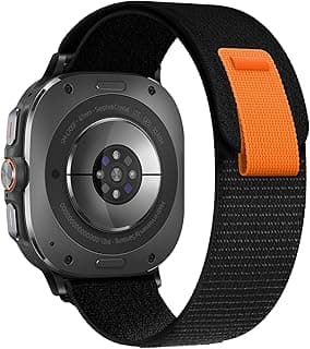 For Samsung Galaxy Watch ultra Strap 47mm,One Click Trail Loop Strap for Men Women, Soft Nylon Sport Loop Elastic Replacement Wristband for Galaxy Watch 7 Ultra