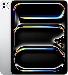 Apple iPad Pro 13-inch (M5) 256GB: Ultra Retina XDR display, Landscape 12MP Front Camera/12MP Back Camera, LiDAR Scanner, Wi-Fi 7 with Apple N1, All-Day Battery Life — Silver