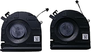 New CPU Cooling Fan & GPU Cooling Fan for Victus by HP Gaming Laptop 15-FA 15-fb 15-fa0031dx 15-fb0028nr 15-fa0000 15-fa1000 15-fa2000/15-fb0000 15-fb1000 15-fb2000 15-fb3000 N17903-001