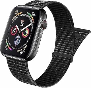 سوار رياضي من النايلون لساعة ابل 49mm 45mm 44mm 42mm، حزام بديل ناعم لساعة ابل سيريس 8/Ultra/7/6/SE/5/4/3/2/1