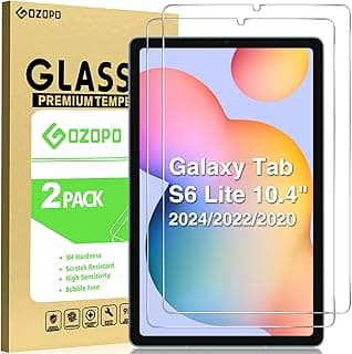 [2-Pack] Screen Protector for Samsung Galaxy Tab S6 Lite 10.4" -P610/P615 [2.5D Edge to Edge] Samsung Tab S6 Lite 10.4 Tempered Glass Film [Scratch Resistant ]
