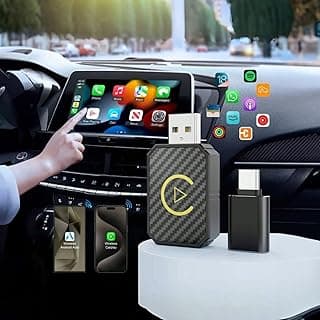 THE PACK | Wireless CarPlay & Android Auto Adapter, Wired to Wireless Converter, USB-C, Compatible with 2016+ Cars (AMZ-33c)