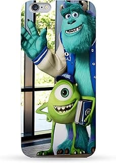 Monsters Back Cover For Apple Iphone 6 - Multi Color