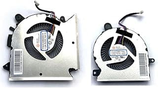 Replacement CPU+GPU Cooling Fan Compatible with MSI GF65 GF65 Thin PABD08008SH N413 PAAD06015SL N433 DC 5V