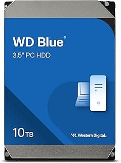 قرص صلب هارد HDD داخلي WD100EAGZ سعة 10 تيرابايت، 7200 لفة/ دقيقة، ساتا 6 جيجابت/ ثانية، ذاكرة تخزين مؤقتة 512 ميجابايت، 3.5 بوصة