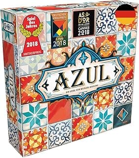 Next Move Games, UNBOX NOW, Azul, Basic Game, Family Game, Game of the Year 2018, 2-4 Players, From 8+ Years, 30-45 Minutes, German