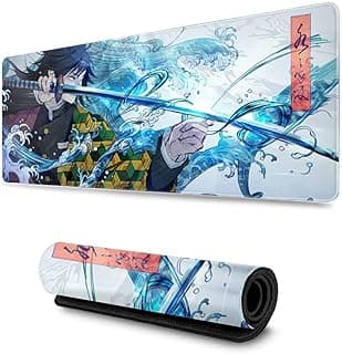 Anime Custom Mouse Pad Anime Mouse Mat Home Office Computer Gaming Mousepad Desk Mat 31.5x11.8 Inch