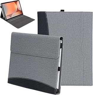 Tablet Case Cover Compatible with Samsung Galaxy Tab S11 Ultra (2025) 14.6 inch with Pencil Holder, Slim Folio Protective Case with Card Slots and Auto Sleep/Wake, Dark Grey