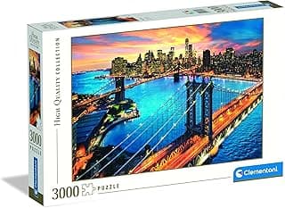 بازل بتصميم مدينة نيويورك مجموعة من كليمينتوني، متعددة الالوان، 3000 قطعة، 33546، 6800000267