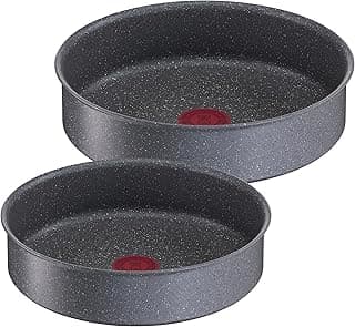 Tefal Cook Natural Round Oven Dish Set, Size 26-30 cm - Grey