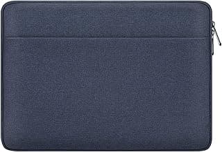 15.6 Inch Laptop Sleeve Bag Compatible with 15.6” 16” Chromebook Notebook Computer, Thin Waterproof Polyester Protective Case PC Sleeve Case, Navy Blue