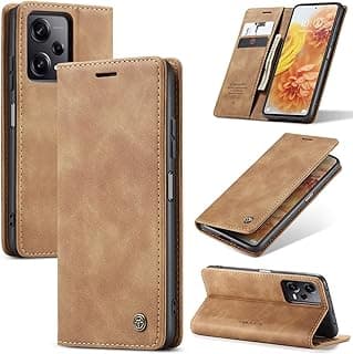 Compatible with redmi note 12 pro plus 5G (12 pro+) Case Multifunctional Horizontal Flip Leather Case, with Card Slot & Holder & Wallet for redmi note 12 pro plus 5G (12 pro+) (brown)
