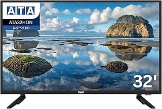 تلفزيون HD عالي الجودة ليد 32 بوصة من ايه تي بلون اسود 32AJ20H