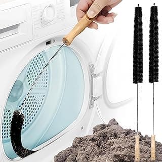 Dryer Vent and Washing Machine Lint Cleaner Brush, Multifunctional Radiator Cleaner Brush, Efficient Lint and Dust Remover for Laundry Appliances and Remover for Laundry Appliances and Radiators