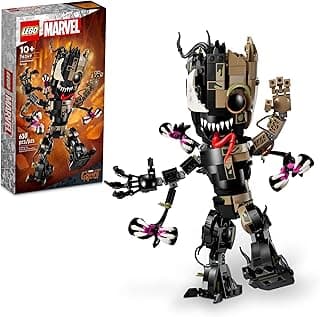 LEGO Marvel Venomized Groot 76249 Transformable Marvel Toy for Play and Display, Buildable Marvel Action Figure for Fans of the Guardians of the Galaxy Movie, Marvel Birthday Gift for 10 Year Old Kids