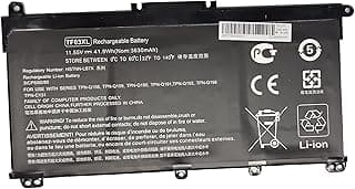 بطارية TF03XL TF03 للاب توب اتش بي بافليون 15-CC 14-bf033TX 14-bf108TX 14-bf008TU HSTNN-UB7J HSTNN-LB7X TPN-Q188 TPN-Q189 TPN-Q190 Q191 920046-42 1 92 1 900. 046-121 920070-855، 11.5 فولت، الليثيوم