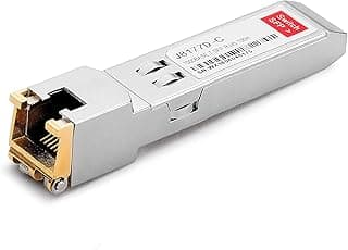 وحدة J8177D-C من Switch SFP Ltd متوافقة مع Aruba بسرعة 1000BASE-T 100 متر RJ45 لشبكات جيجابت ايثرنت نحاسية