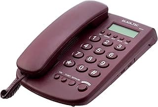 924C Ground Phone Wired Of Fair - Dark Red