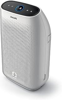 منقي هواء سلسلة 1000 موديل AC1215/90، فلتر Vitashield Ips و Nanoprotect Pro، واجهة لمس، ابيض وسلك 1.8 متر (270 متر مكعب/ساعة، 63 متر مربع، 33 ديسيبل)