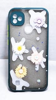Transparent Glitter Back Cover with 3D Toys For Infinix Smart HD X612 - Multicolor