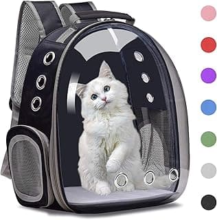 Portable Cat Backpack Carrier – Space Capsule Bubble Bag for Travel color may vary