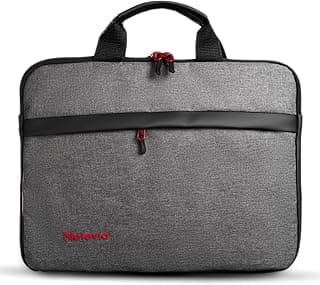 15.6 Inch Laptop Sleeve Case Padded Shockproof Water Resistant – Premium Quality Material Notebook & Laptop Sleeve with Durable Zipper & Front Charger Pocket – for Men & Women (Canvas Gray)