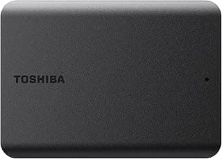 هارد HDD من توشيبا، بسعة تخزين 1 تيرابايت وواجهة اتصال USB 3.2 من سلسلة كانفيو، موديل HDTB510EK3AA