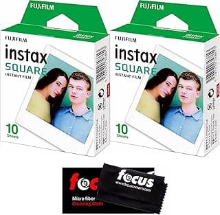فيلم Instax Square لكاميرات SQ10 عبوتان (20 ورقة)