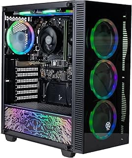 كمبيوتر ألعاب تيتان من زوم: انتل كور i7-13700F حتى 5.2GHz، انفيديا RTX 4080 16GB، 32GB 3200MHz RAM، 1TB NVMe SSD، وحدة امداد الطاقة 850 وات برونزي 80+، ARGB، واي فاي ثنائي النطاق 600Mbps ويندوز 11