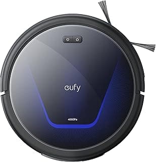 G50 Hybrid Robot Vacuum Cleaner with Mop Function & 4,000Pa Strong Suction Power, Dynamic Navigation, Mop Pad for Light Surface Cleaning, Ideal for Pet Hair and Hard Floors, Black