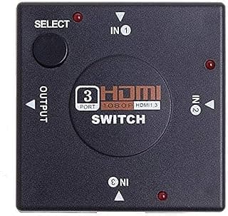 3 Port Mini HDMI Switch (1080P)
