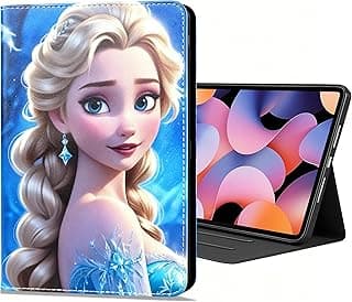 جراب لتابلت شاومي Redmi Pad SE مقاس 11 بوصة (2023)، جلد PU نحيف مع مسند قابل للتعديل، غطاء تابلت ممتص للصدمات بتصميم ثلاثي الأبعاد