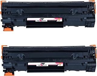 خرطوشة حبر 83A CE283A من لوجيك (عبوة من قطعتين) لطابعة اتش بي ليزر جيت برو MFP M127fs, M127fw, M127fn, MFP M125nw, MFP M225dw, MFP M225dn, M201dw, MFP M225dn