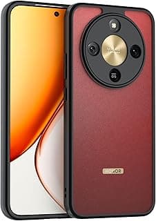 جراب لهاتف Honor X9D 5G، جراب خلفي صلب شفاف ونحيف مع إطار أسود ناعم مضاد للاصفرار ومقاوم للصدمات لهاتف Honor X9D، شفاف + أسود