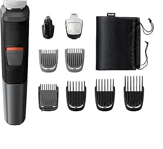 Multigroom 9-in-1, Face, Hair and Body 9 tools, DualCut technology, Up to 80 min runtime, Waterproof – International Warranty – MG5720/15