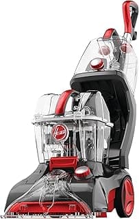 مكنسة سجاد وأرضيات - Power Scrub Elite بقوة 1200 وات (أسود وأحمر) - ضمان دولي - CWGDH012